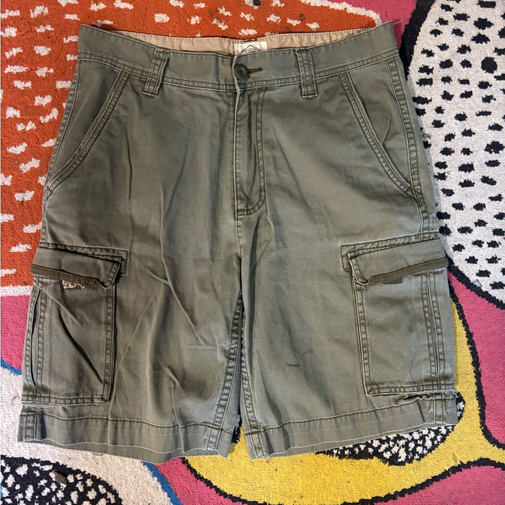 St. John's Bay Olive Cargo Shorts